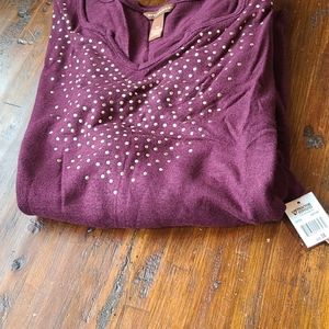 BNWT Ladies Bit & Bridle size 3X long sleeve top